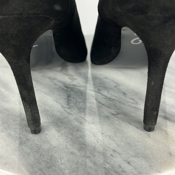 Audrey Brooke stilleto bootie Sz 10 Blk - Picture 7 of 9